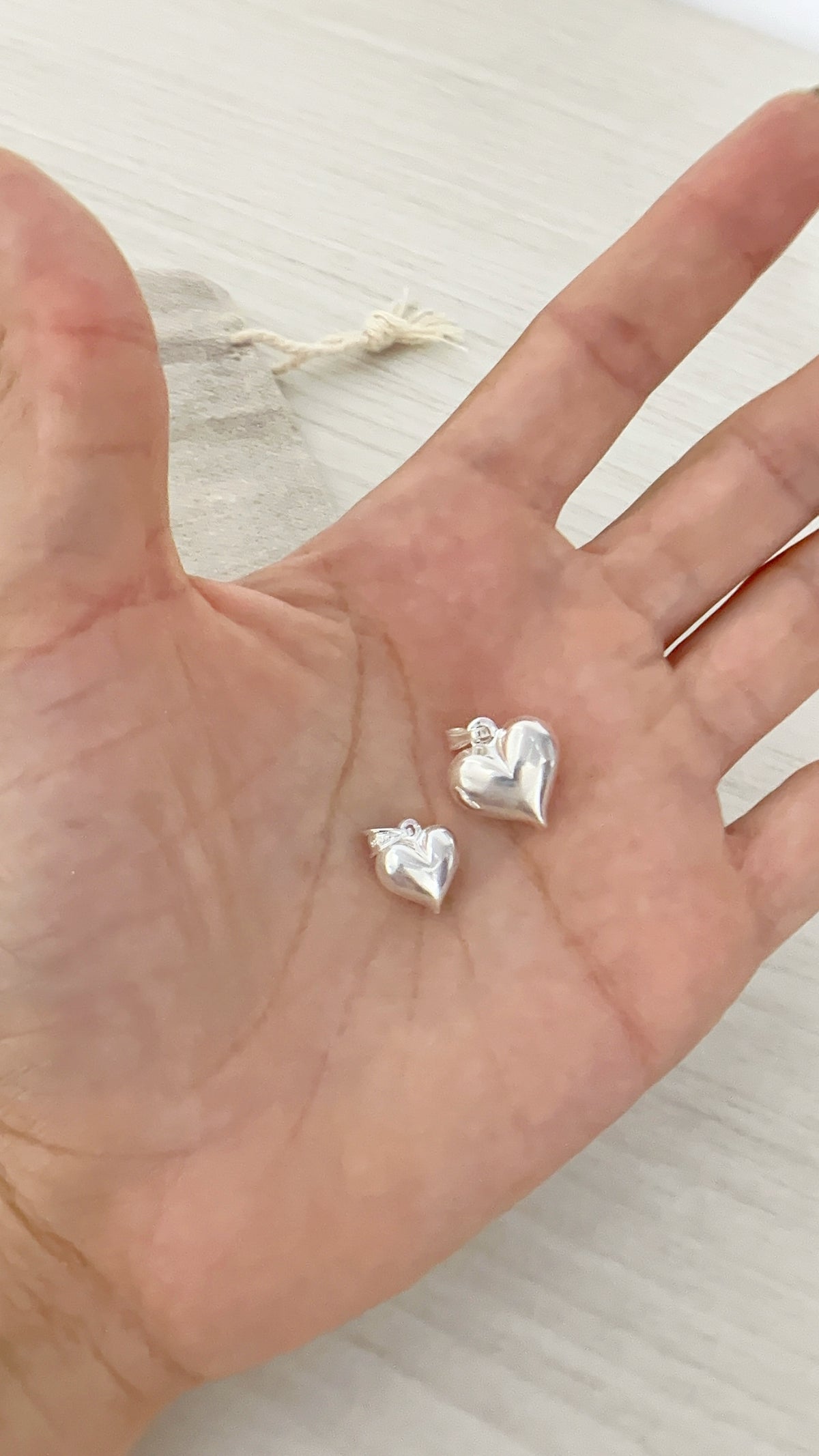 Dije Corazón Inflado - Plata 925