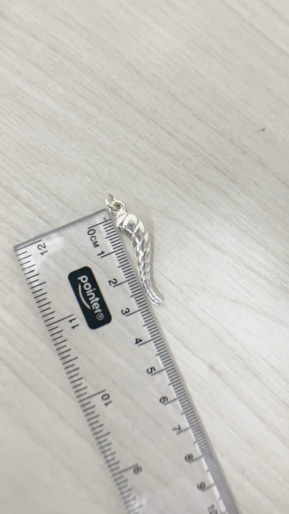 Dije Cachito Rayado 3,2cm Plata 925