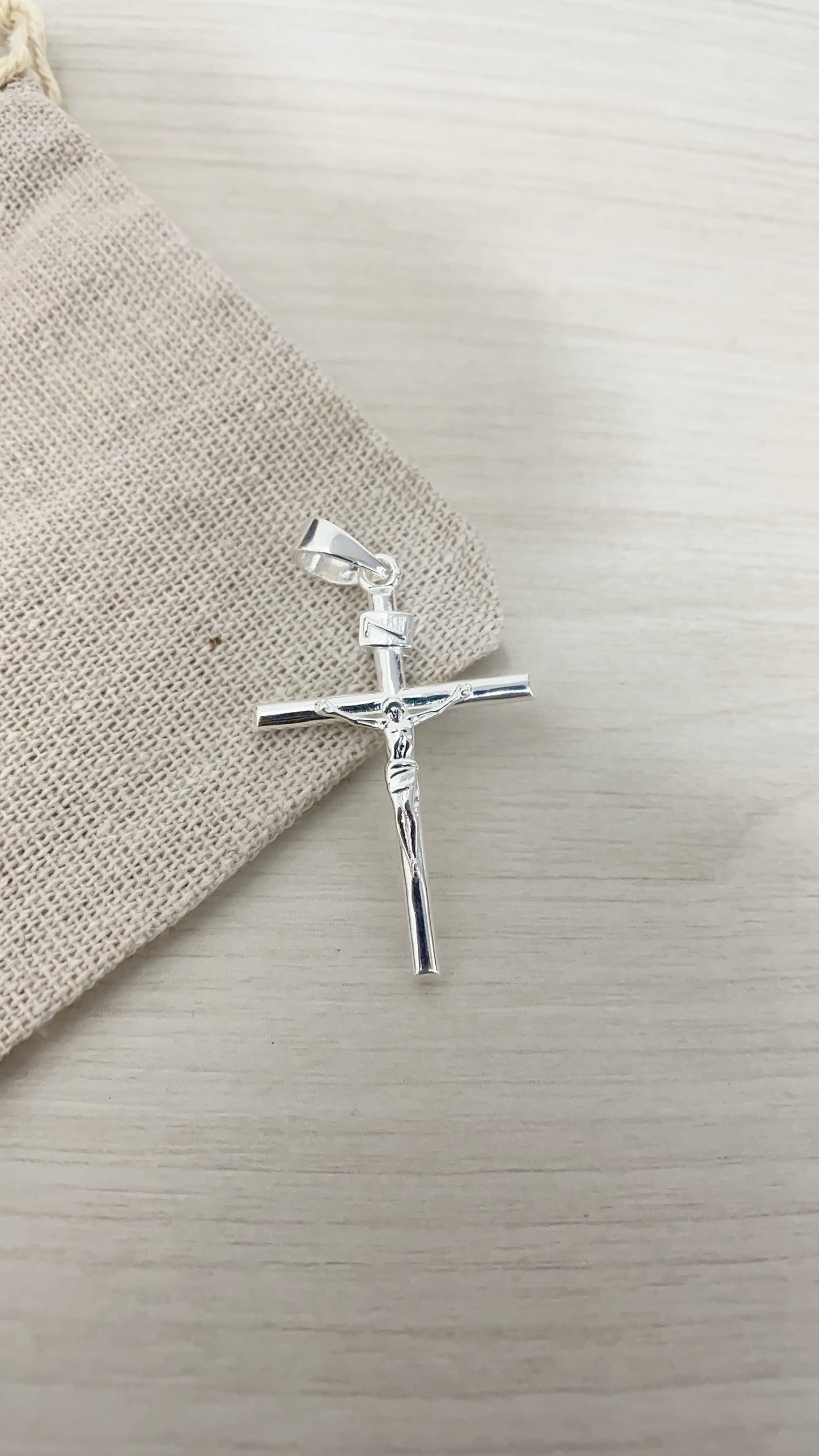 Dije Cristo 3,7cm - Plata 925