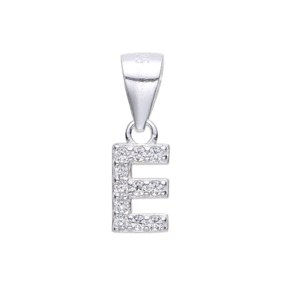 Dije Letras 1cm - Plata 925