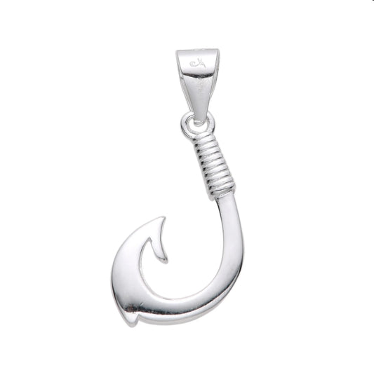 Dije Anzuelo 2cm Plata 925