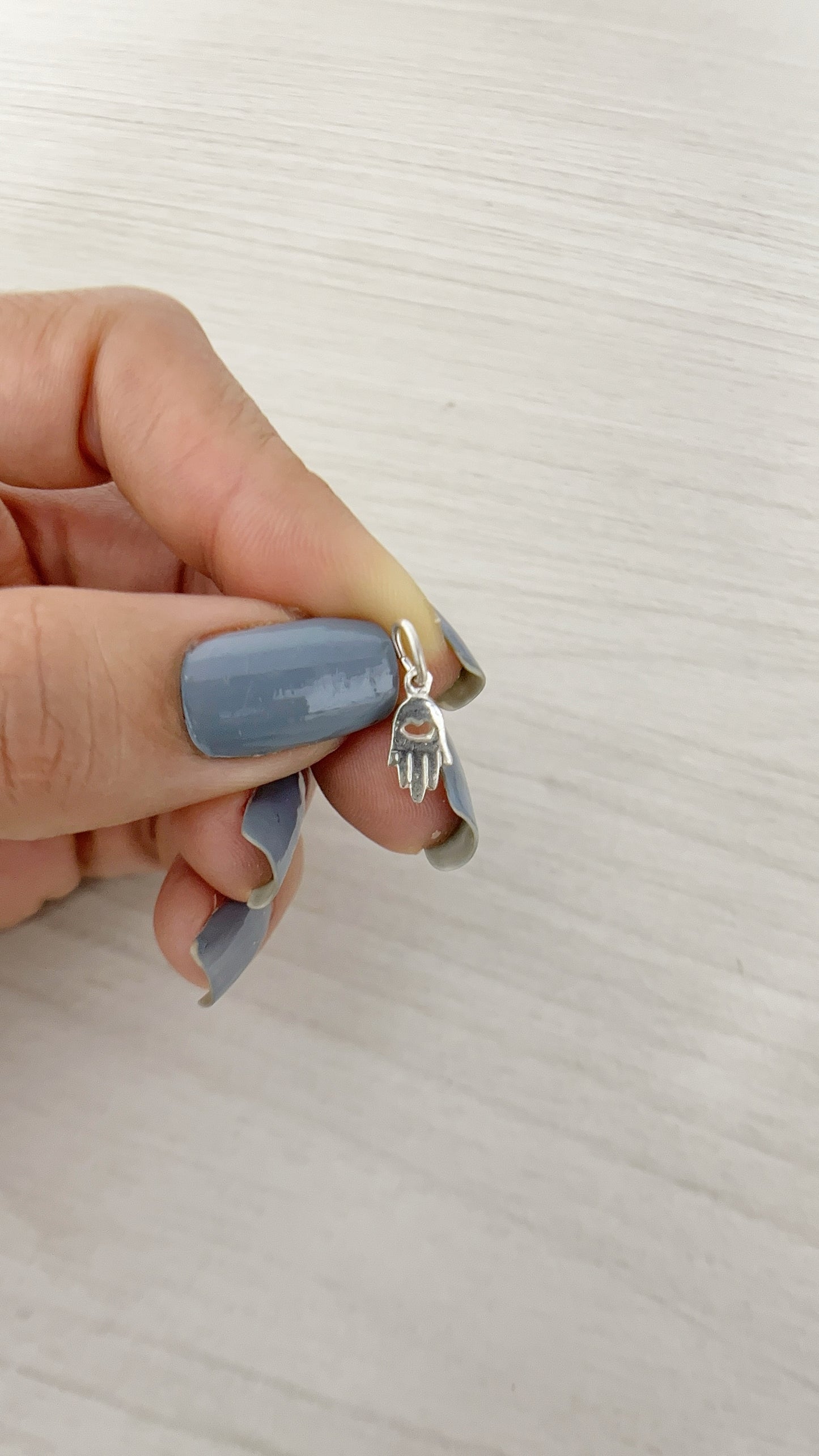 Dije Mano de Fátima 1cm - Plata 925