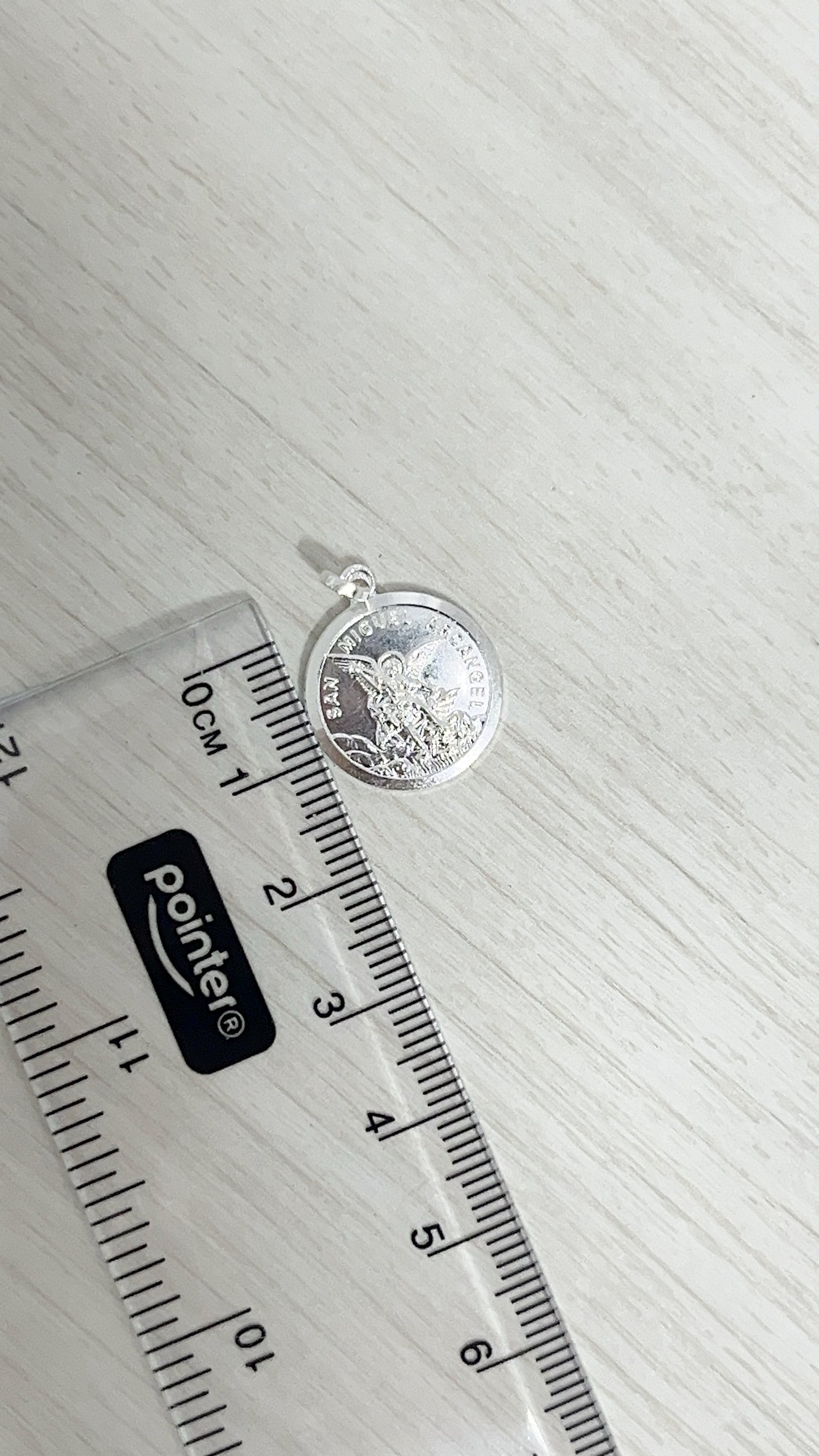 Dije San Miguel Arcangel Plata 925