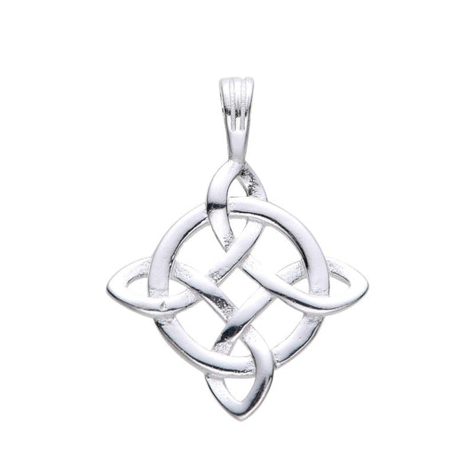 Dije Nudo de Bruja 1,9cm Plata 925