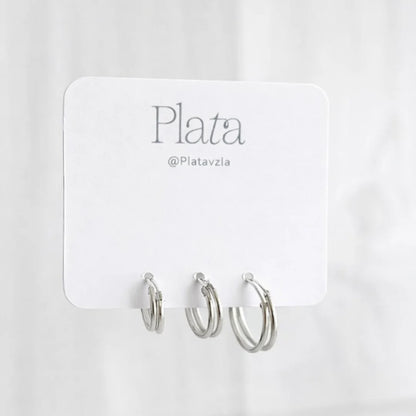 Sets de Argollas - Plata 925