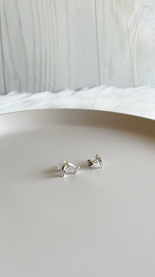 Zarcillos Delfines - Plata 925
