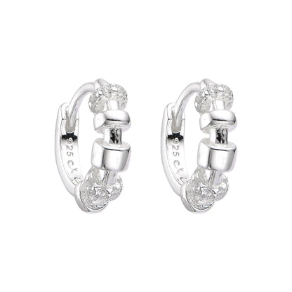 Argollas 1,2cm - Plata 925
