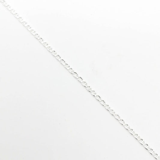 Cadena Tejido Gucci 2mm 45cm Plata 925
