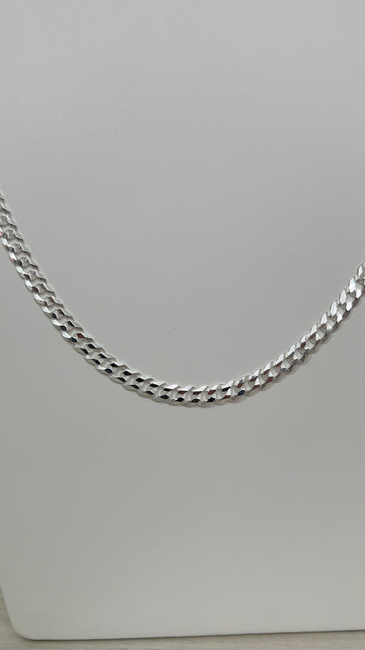 Cadena Tejido Grumet Plata 925