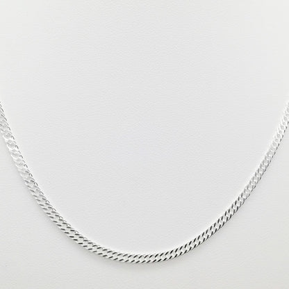 Cadena Doble Grumet 3mm Plata 925