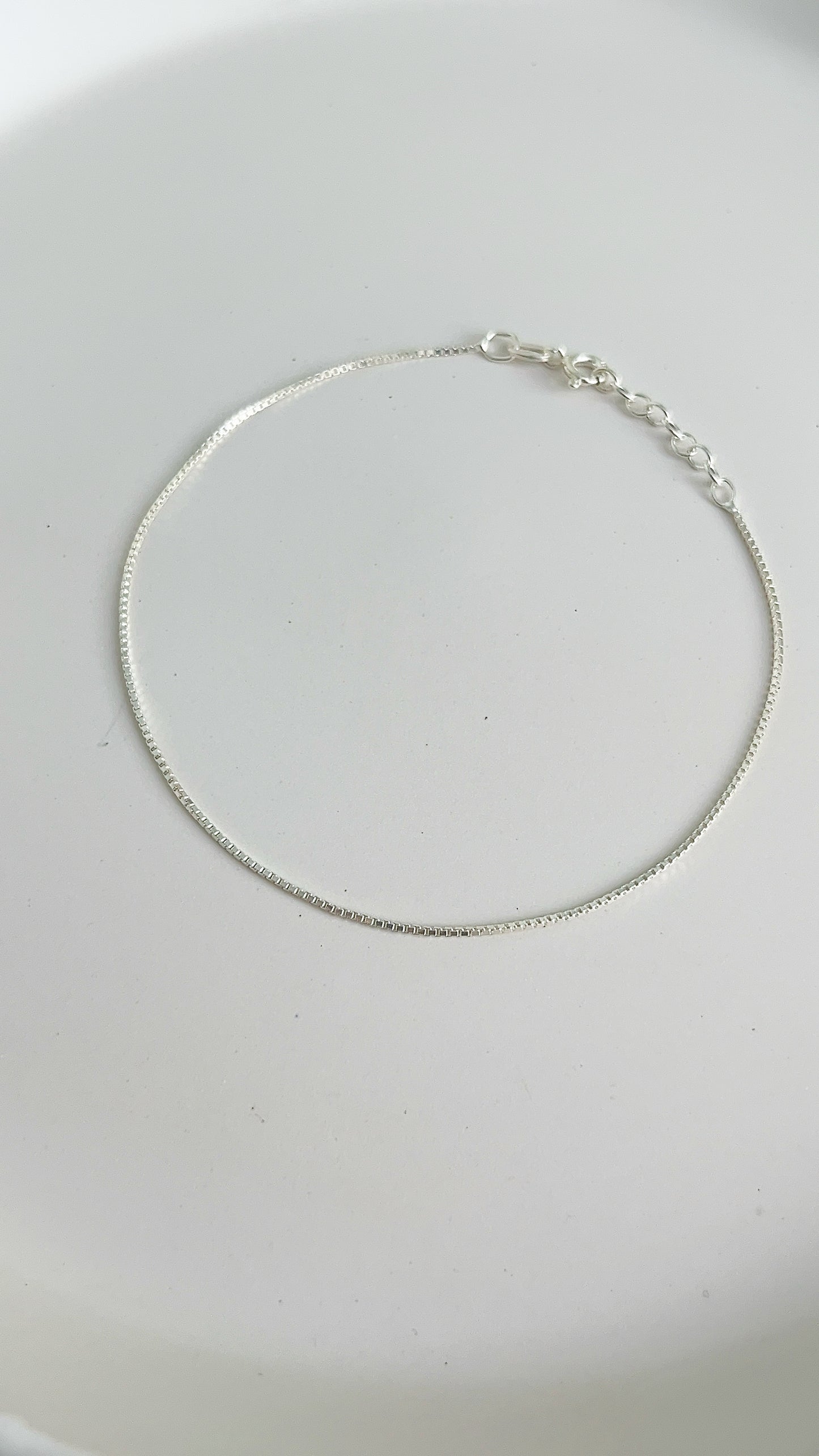 Pulsera Tejido Veneciana 20cm Plata 925