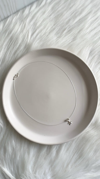 Gargantilla Fantasmita Estrella de Mar 40cm - Plata 925