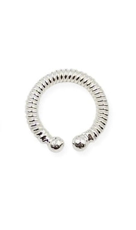 Ear Cuff Enrollado Plata 925