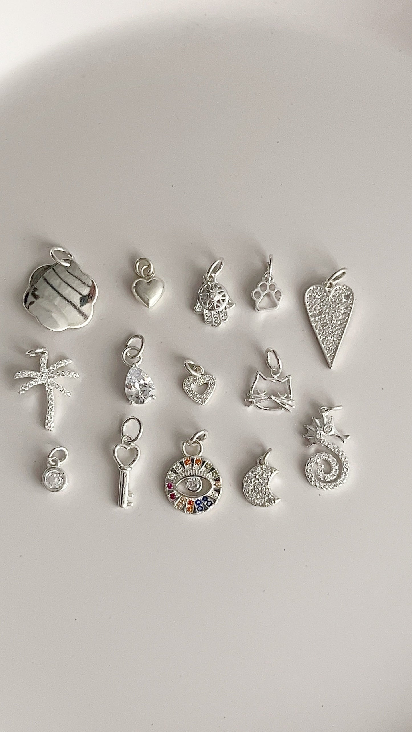 Dijes Pequeños Variados Plata 925