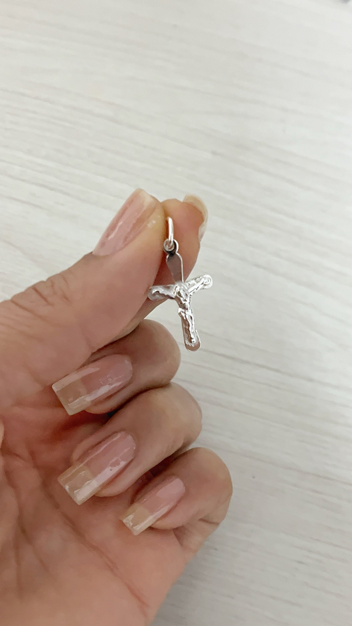 Dije Cristo 2,1cm - Plata 925