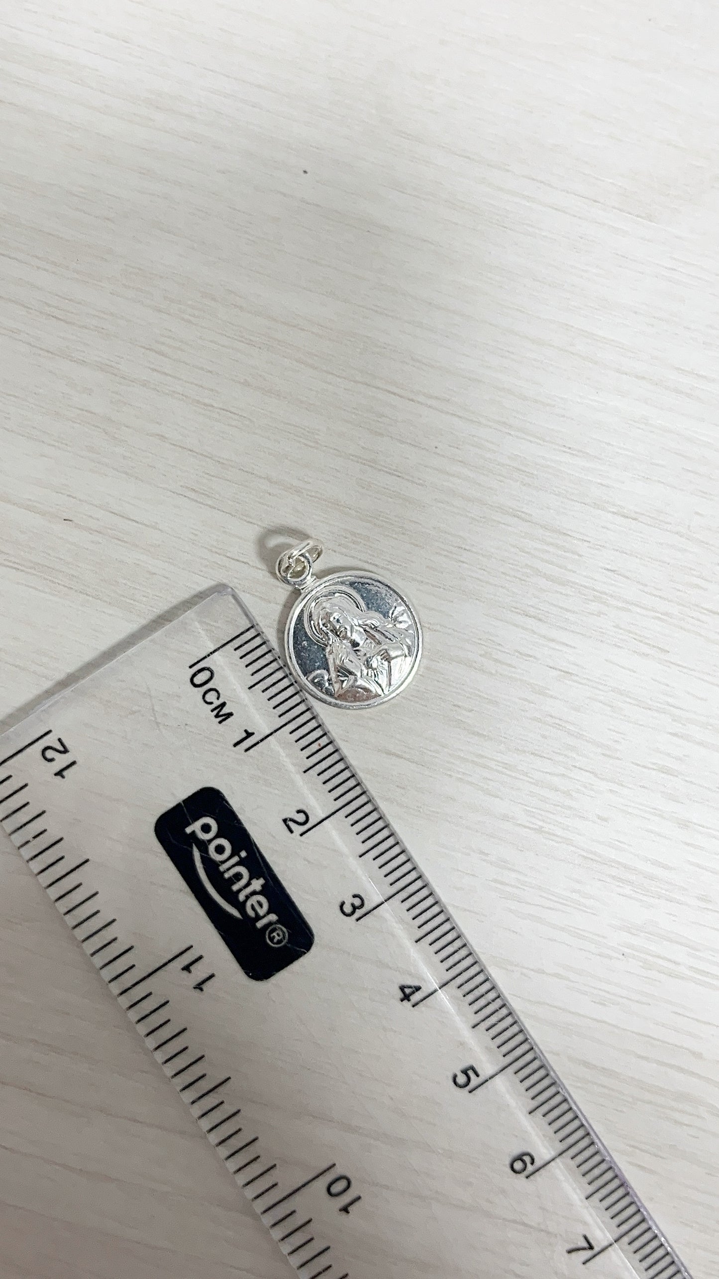 Dije Sagrado Corazón de Jesús - Plata 925