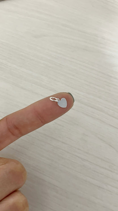 Dije Corazon Mini  - Plata 925