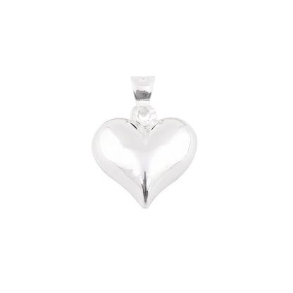 Dije Corazón Inflado - Plata 925