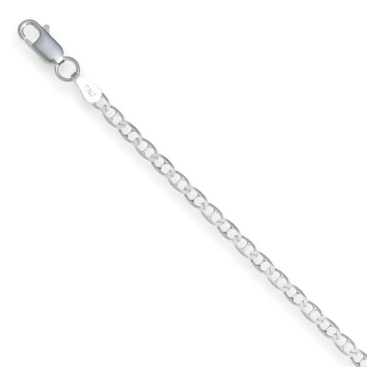 Pulsera tejido Gucci 19cm 3mm - Plata 925