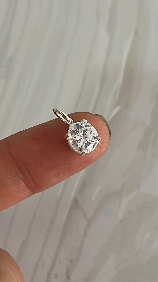 Dije Zircon 0,8mm Plata 925