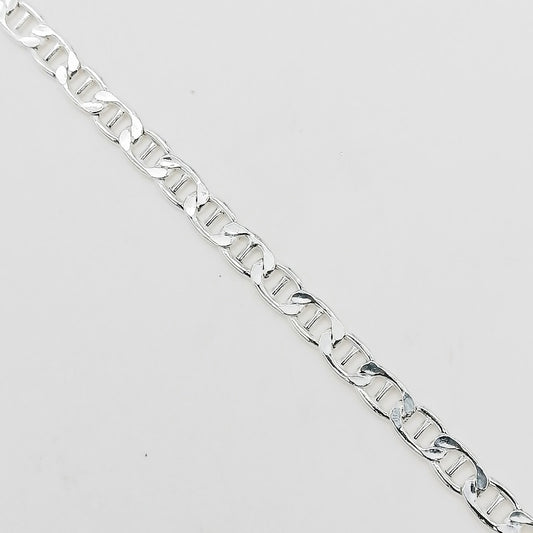 Cadena Gucci Plana 4mm Plata 925