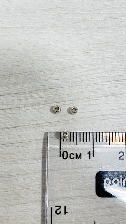 Balín Liso 2.5mm Plata 925