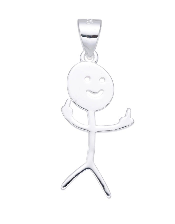 Dije Niño Grosero 2,4cm - Plata 925