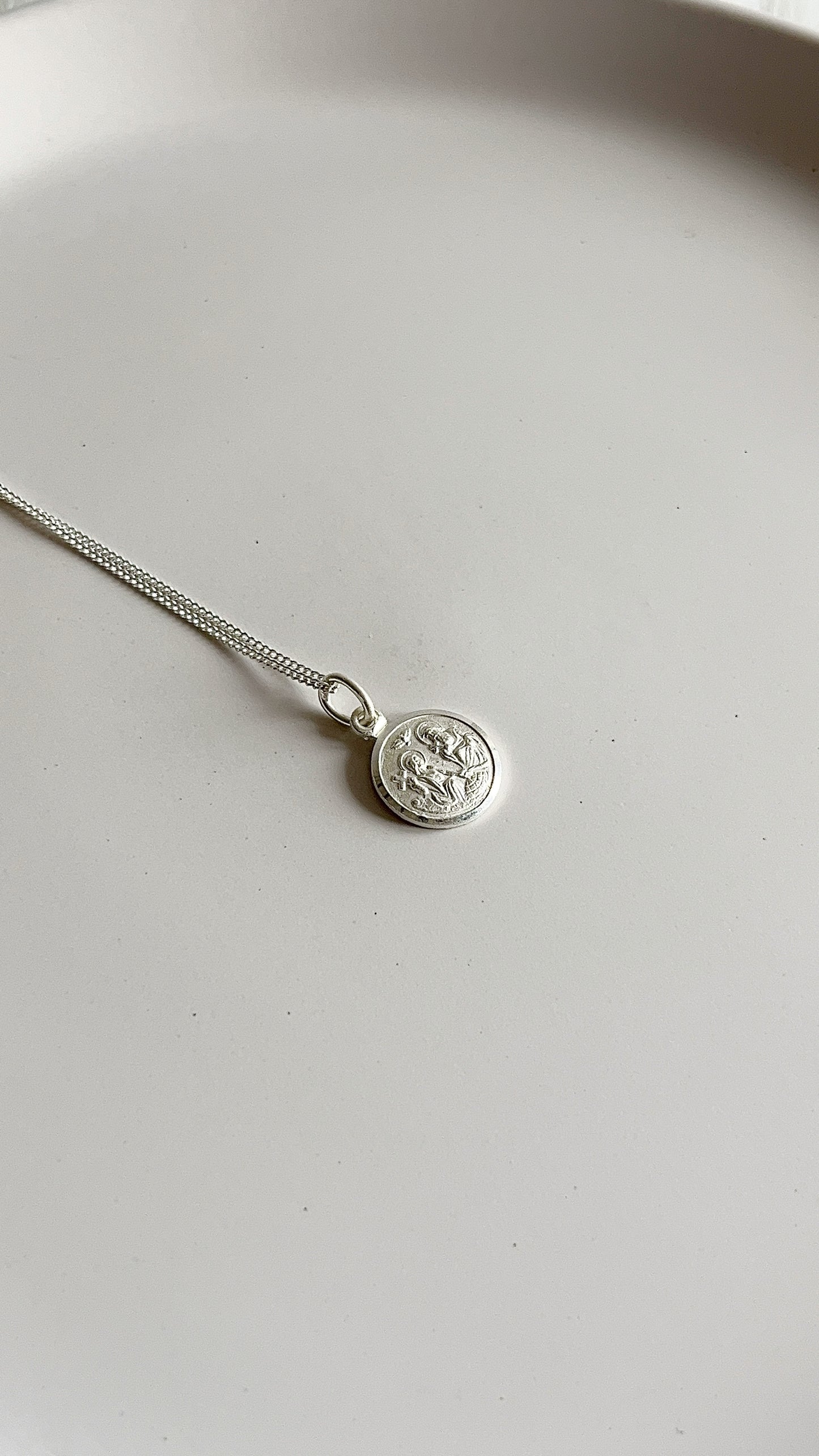 Cadena 40cm Santísima Trinidad - Plata 925