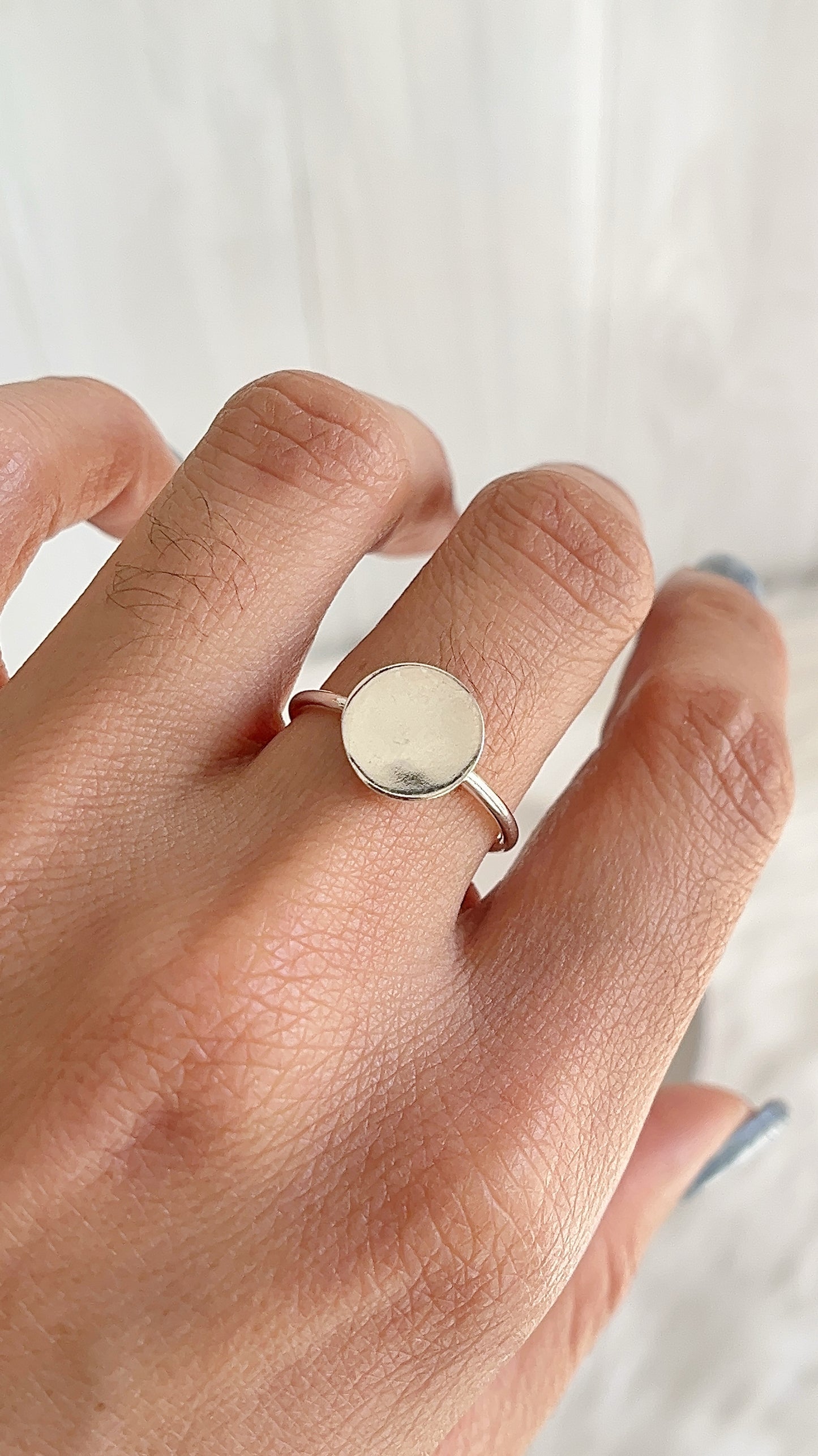 Anillo Circulo - Plata 925