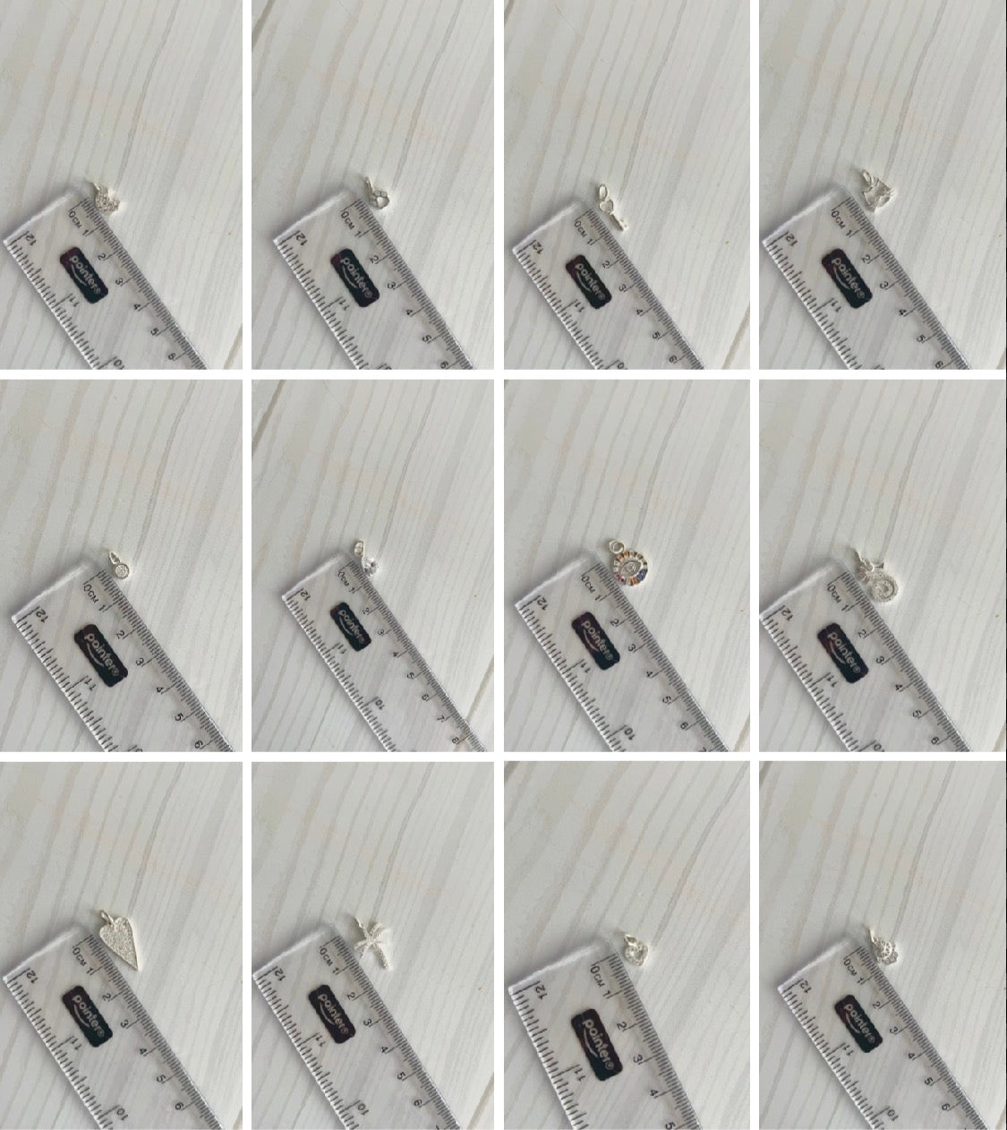 Dijes Pequeños Variados Plata 925