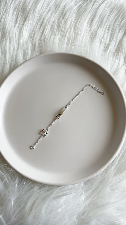 Esclava Ferrocarril 14,5cm Ajustable - Plata 925
