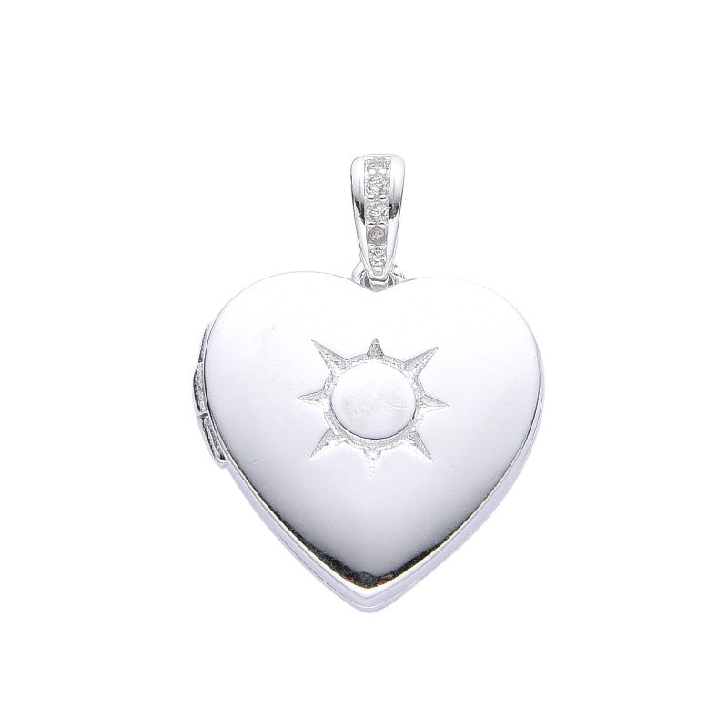Relicario Corazon 1,8cm - Plata 925