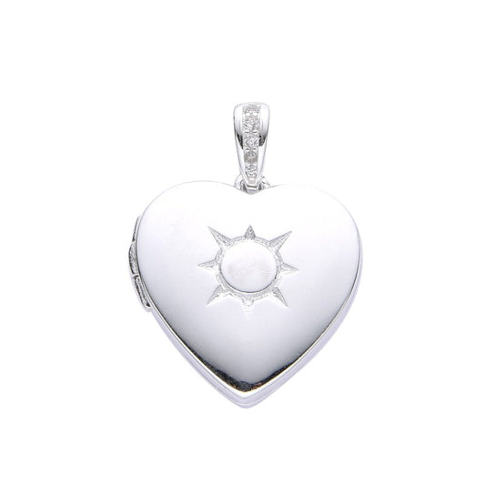 Relicario Corazon 1,8cm - Plata 925