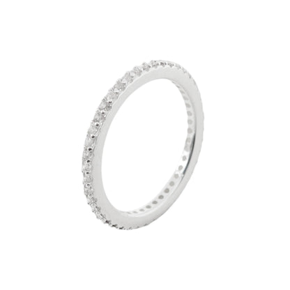 Anillo Sin Fin Plata 925