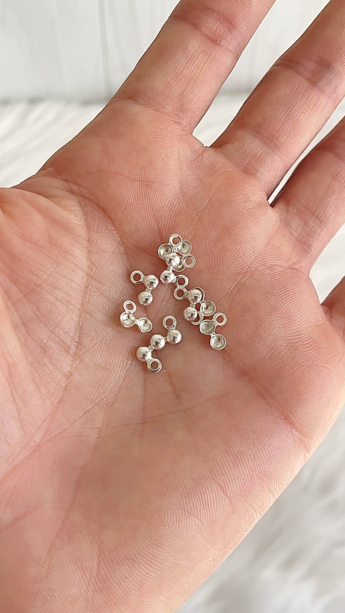 Tapa Nudos 3mm - Plata 925