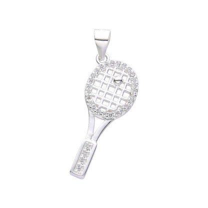 Dije Raqueta de Tenis 2,5cm - Plata 925