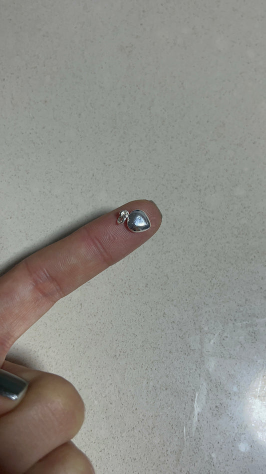 Dije Corazón Liso 0,8mm