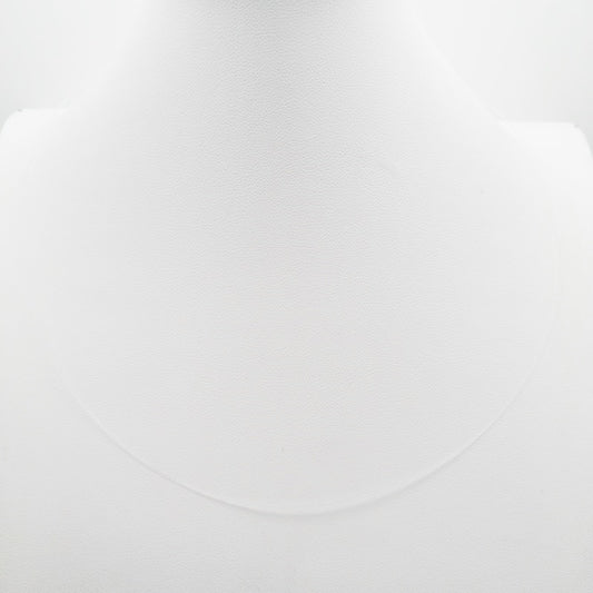 Gargantilla fantasma 40cm con broche de Plata 925