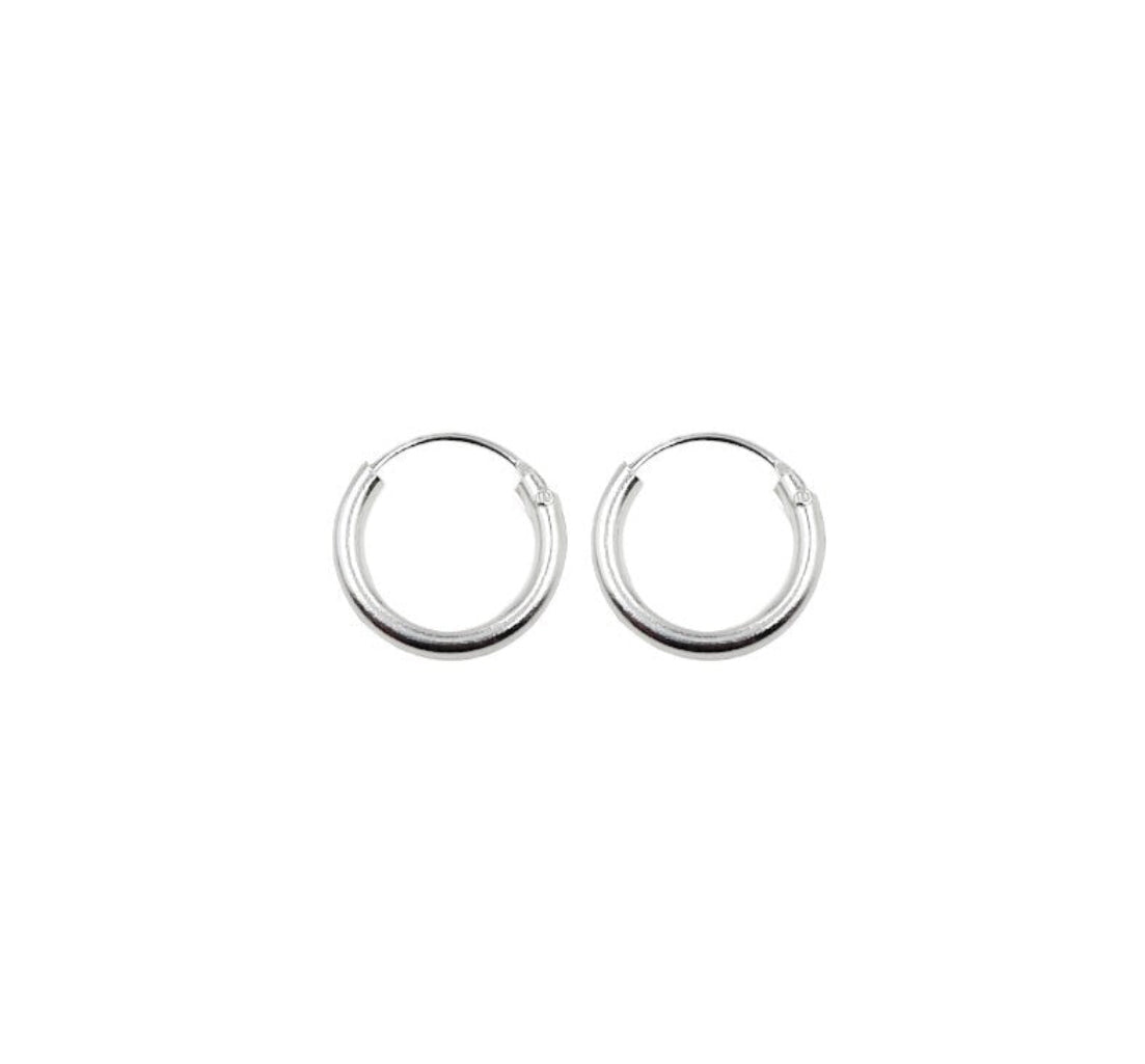 Argollas Lisas - Plata 925