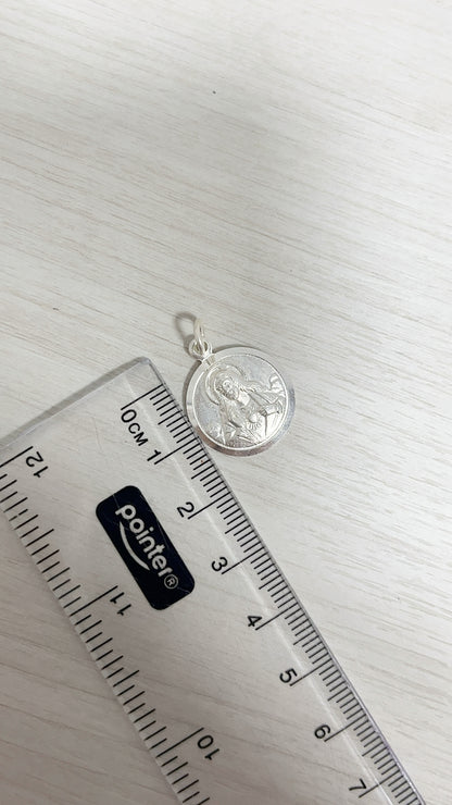 Dije Sagrado Corazón de Jesús - Plata 925
