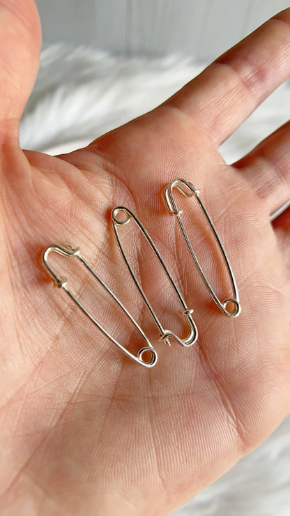 Alfiler 3cm -  Plata 925