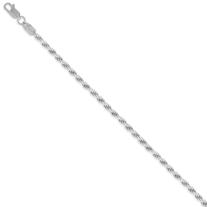 Pulsera Tejido Cordón 20cm - Plata 925