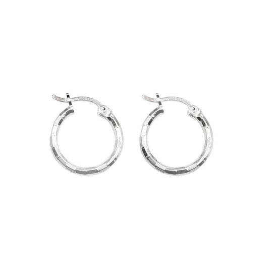 Argollas Cierre Italiano Plata 925