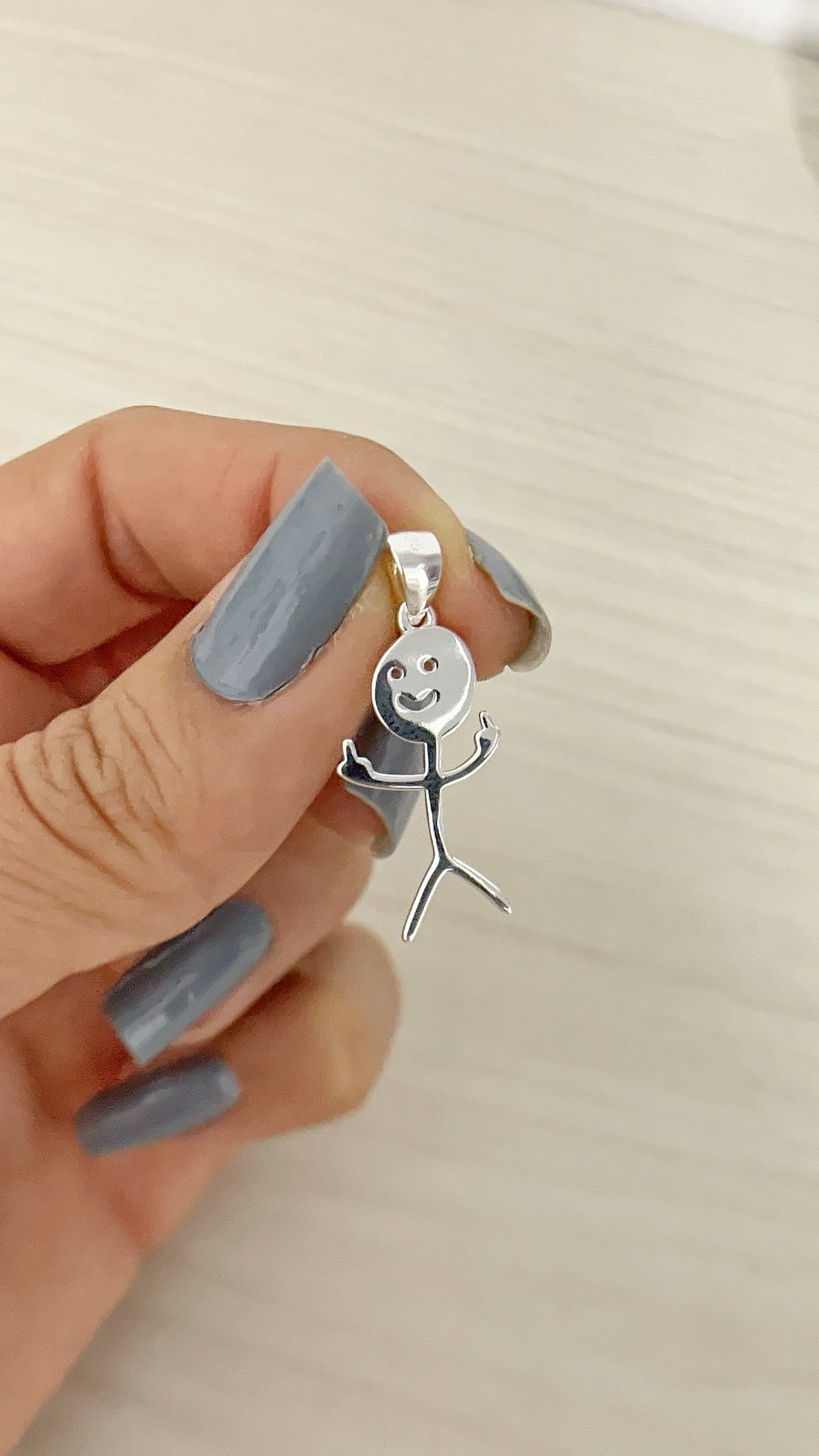 Dije Niño Grosero 2,4cm - Plata 925