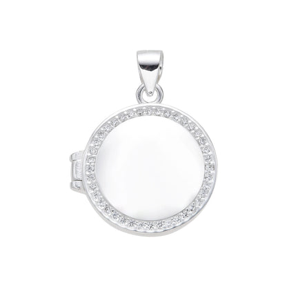 Relicario Redondo 1,8cm - Plata 925