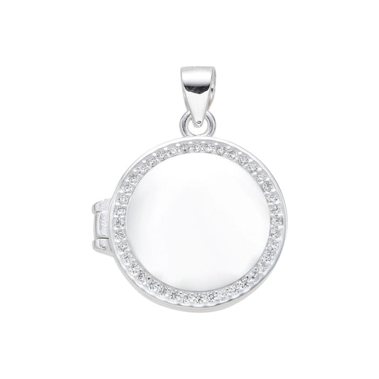 Relicario Redondo 1,8cm - Plata 925