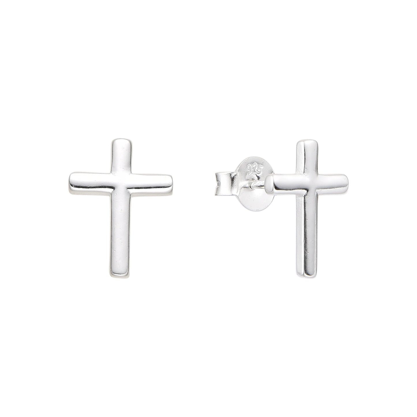 Zarcillos Cruces - Plata 925