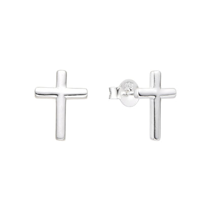 Zarcillos Cruces - Plata 925