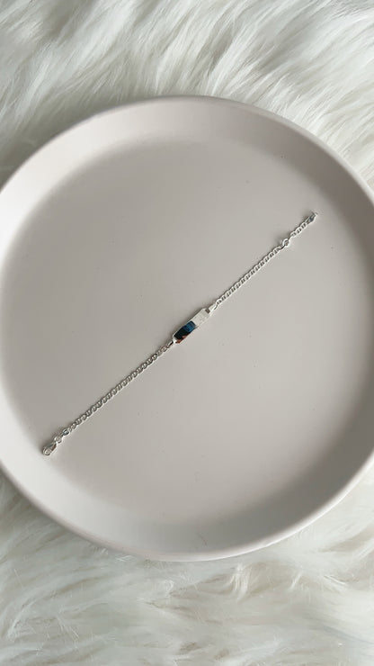 Esclava Tejido Gucci Plano 15cm Ajustable - Plata 925
