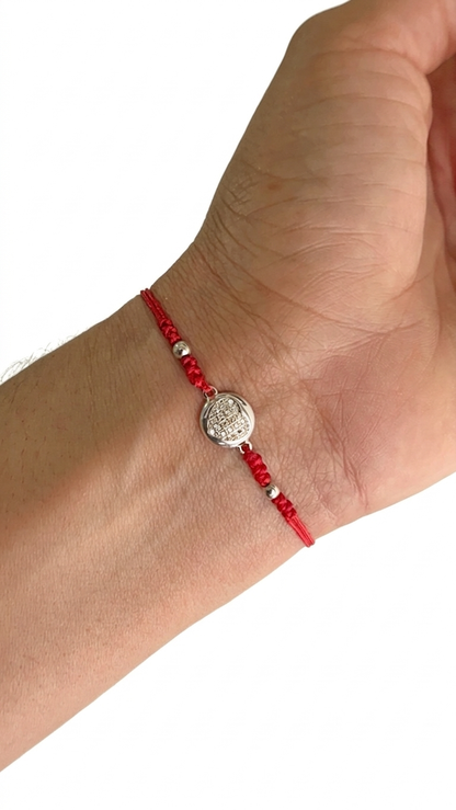 Pulsera Ajustable Dije Plata 925